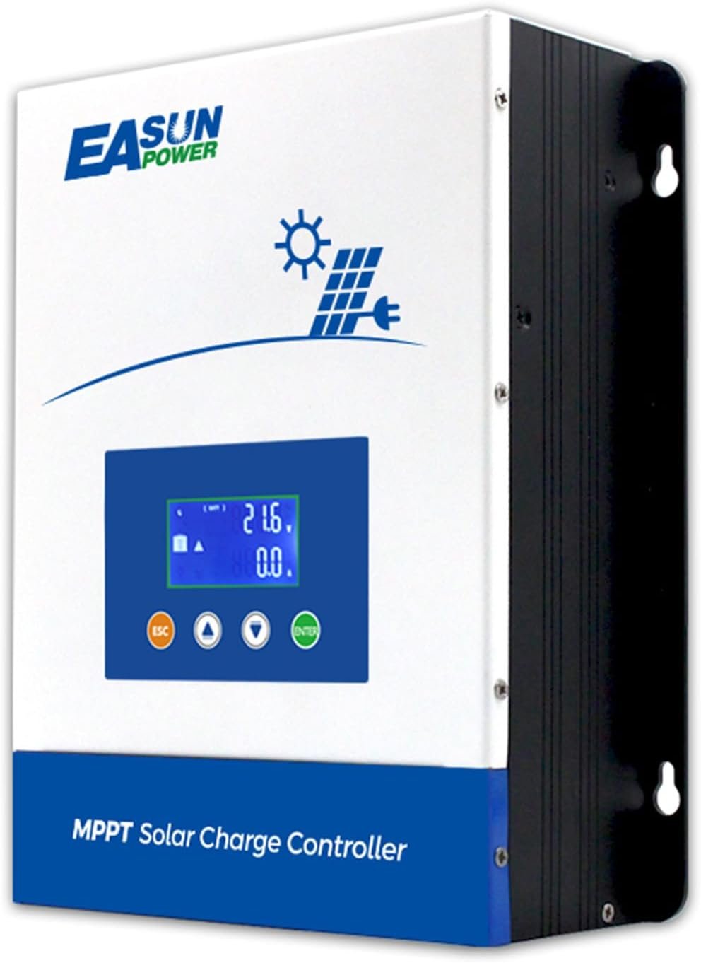 POWLAND 100A MPPT Solar Charge Controller (12V–48V Auto)