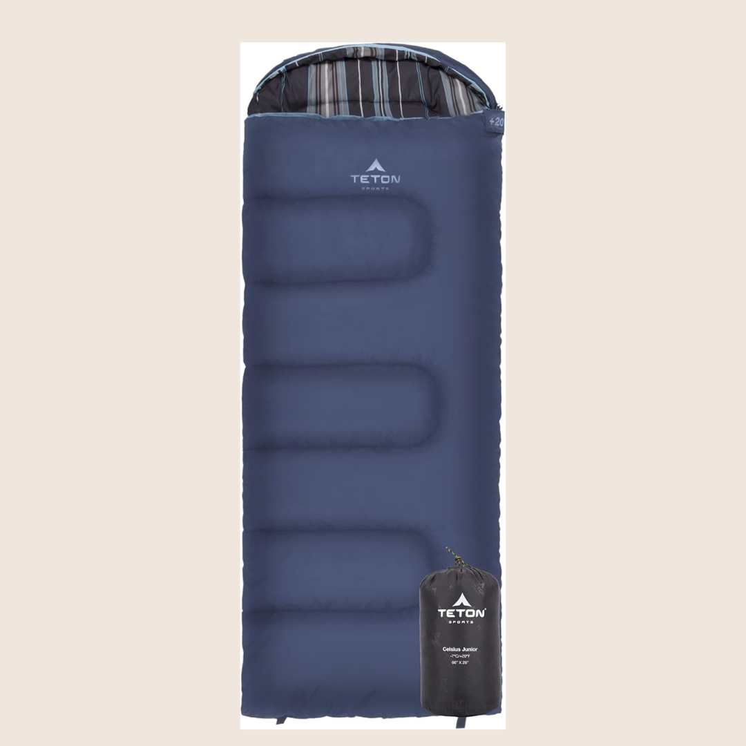 TETON Sports Celsius Junior Kids Sleeping Bag TETON Sports Celsius Junior Kids Sleeping Bag