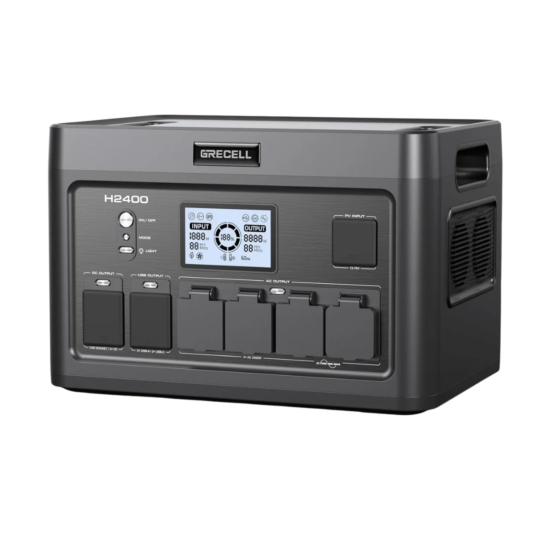 GRECELL H2400 Portable Power Station_ Best for High Capacity Outages GRECELL H2400 Portable Power Station_ Best for High Capacity Outages
