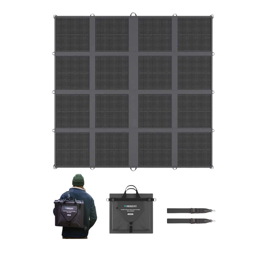 Renogy 400W Portable Solar Panel Blanket Renogy 400W Portable Solar Panel Blanket