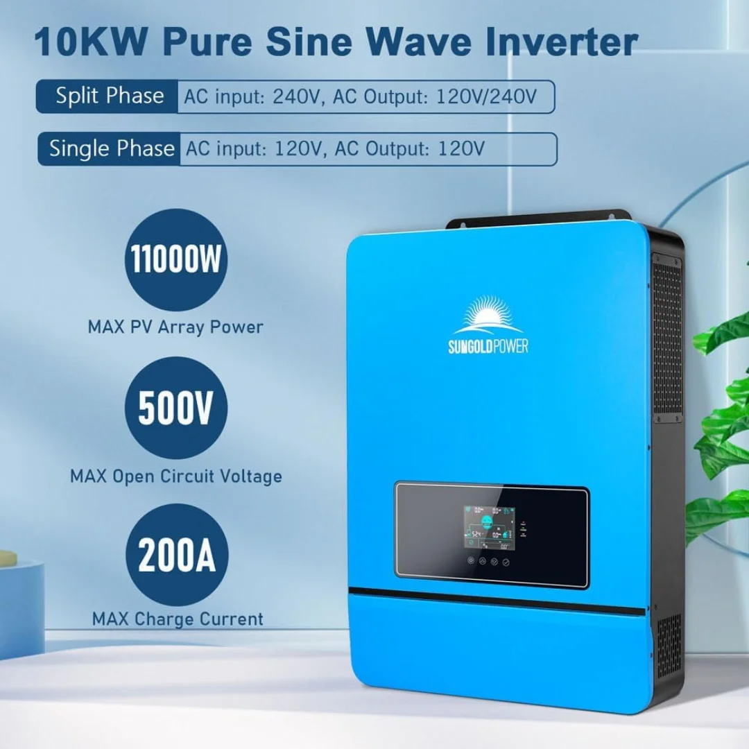 SUNGOLDPOWER 10000W 48V Solar Inverter SUNGOLDPOWER 10000W 48V Solar Inverter