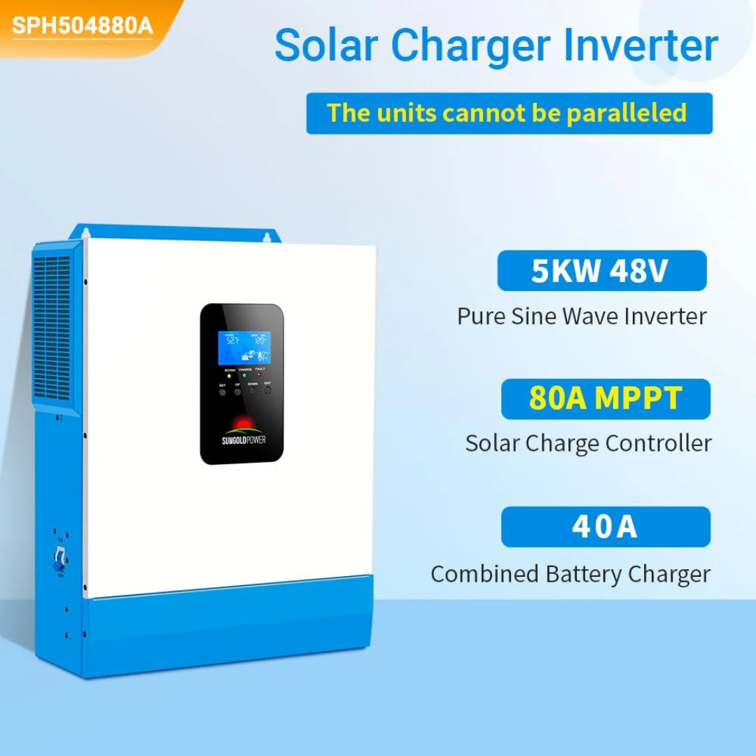 SUNGOLDPOWER UL1741 5000W Hybrid Solar Inverter SUNGOLDPOWER UL1741 5000W Hybrid Solar Inverter